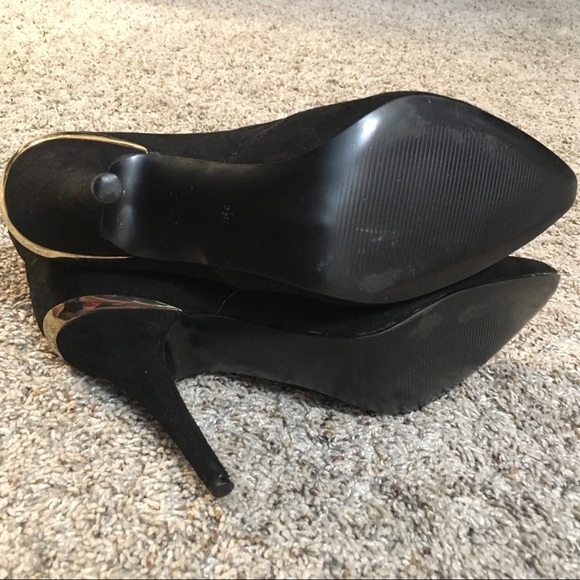 Guess Black Suede Booties - Size 9.5M - Picture 8 of 8